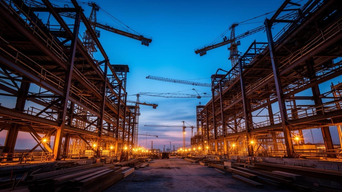 Ellora Contracting Co. industrial construction site