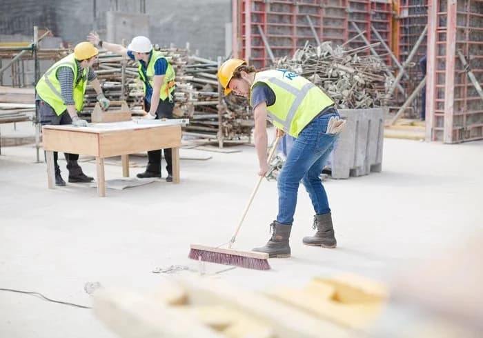 Post-construction site cleaning service by Highline Pest Control